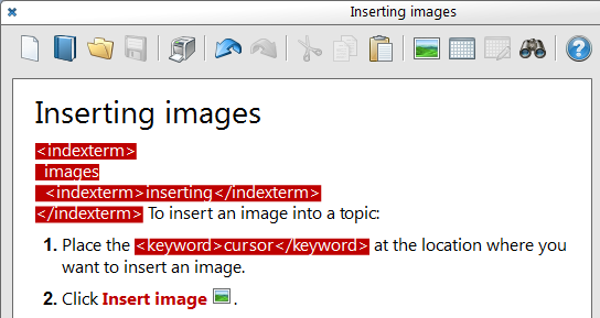 Screenshot of Unsupported Elements